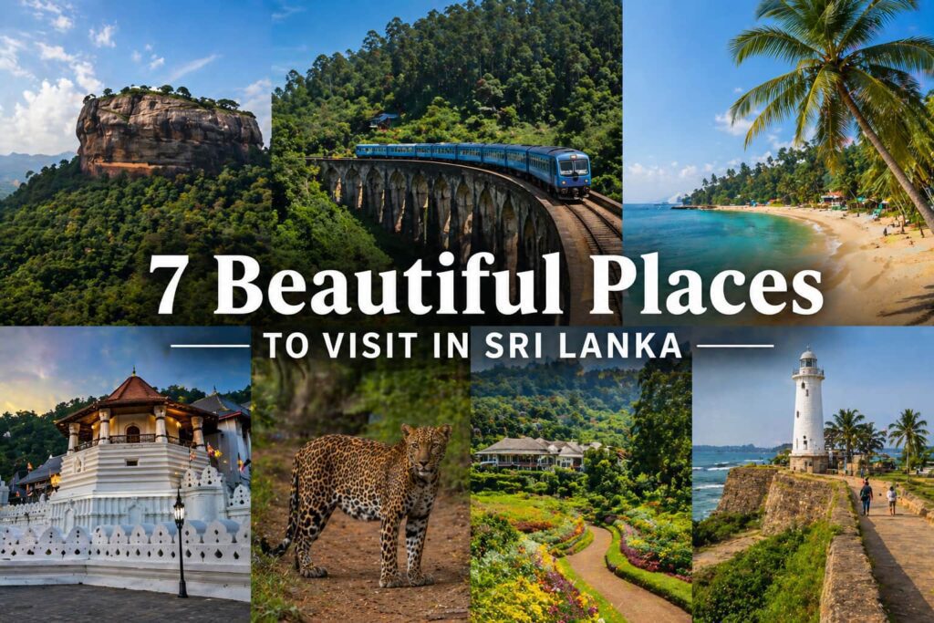 7 Beautiful Places to Visit in Sri Lanka