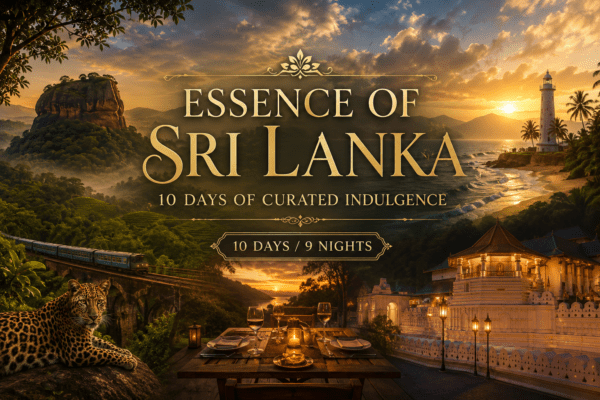 Essence of Sri Lanka – 10 Days of Curated Indulgence